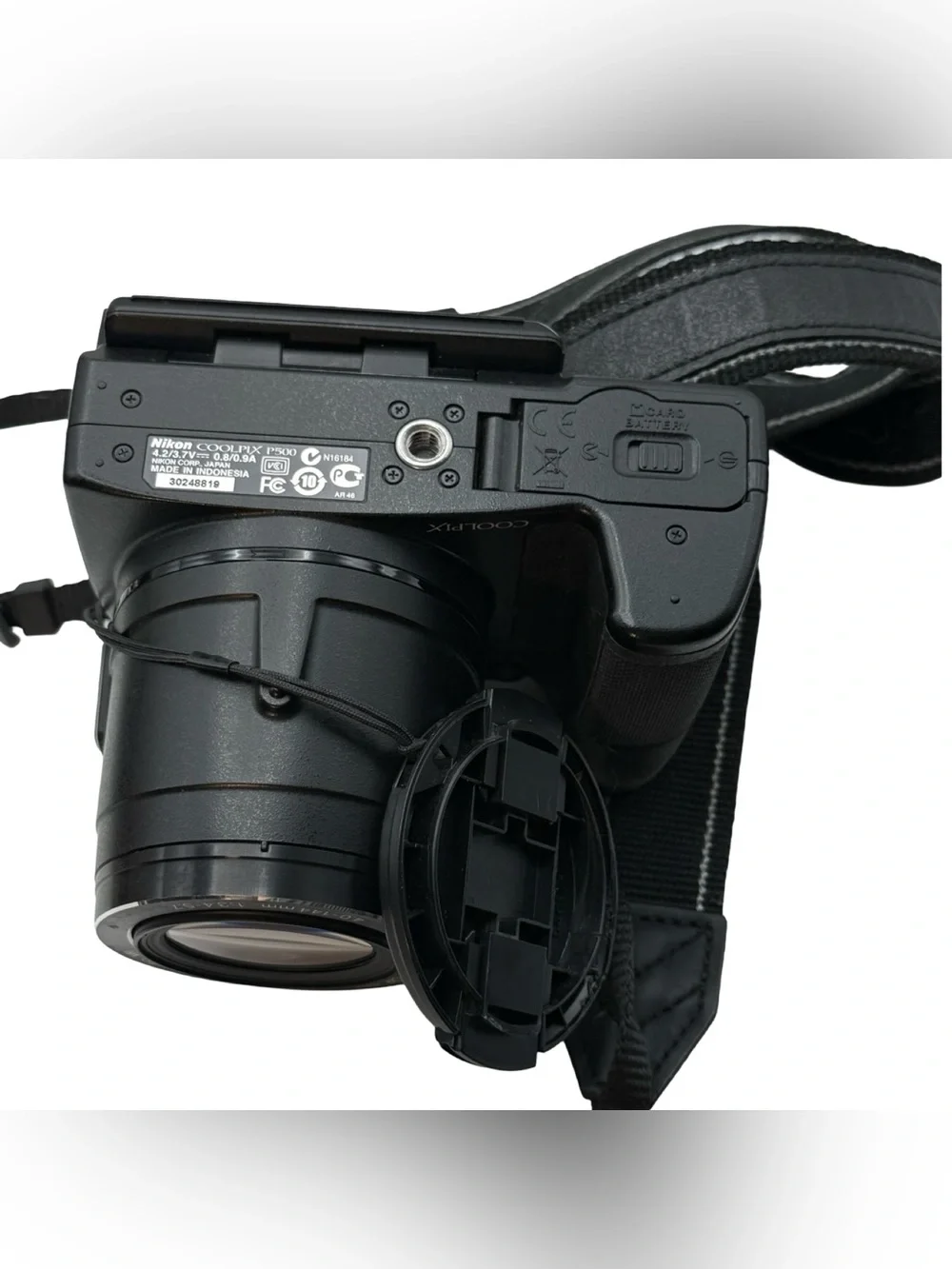 Nikon Coolpix P500 Digital Bridge Camera, 36X Optical Zoom, 12.1MP, 30372244